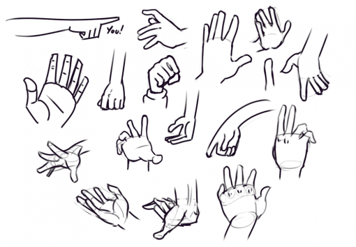 Hands Drawing Drill Challenge by Smirking Raven