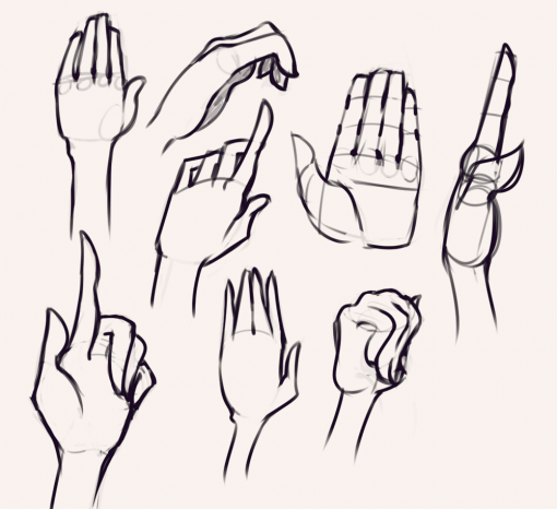 Hands drawing by Smirking Raven