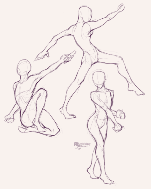 Arms, torso, pectorals, poses : <br/>Drawing drill #84 by Smirking Raven