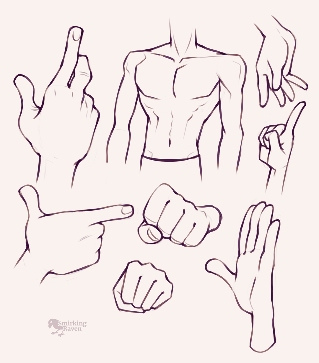 Body anatomy, torso, eyes, hands, the usual : Drawing drill #99 ...
